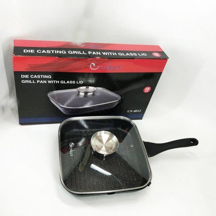 Універсальна сковорідка для готування UNIQUE UN-4012 24 см, Сковорода для приготування на газовій плиті BU-75