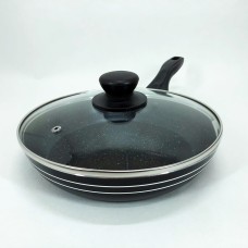 Антипригарна сковорода для овочів UNIQUE UN-5163 22см, Сковорода для індукційних варильних панелей MY-29