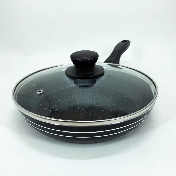 Антипригарна сковорода для овочів UNIQUE UN-5163 22см, Сковорода для індукційних варильних панелей MY-29