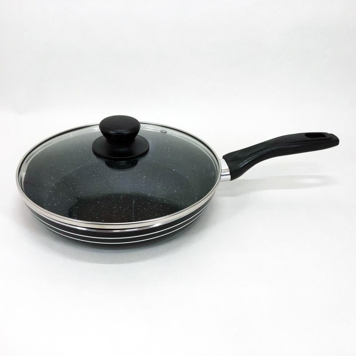 Антипригарна сковорода для овочів UNIQUE UN-5163 22см, Сковорода для індукційних варильних панелей MY-29