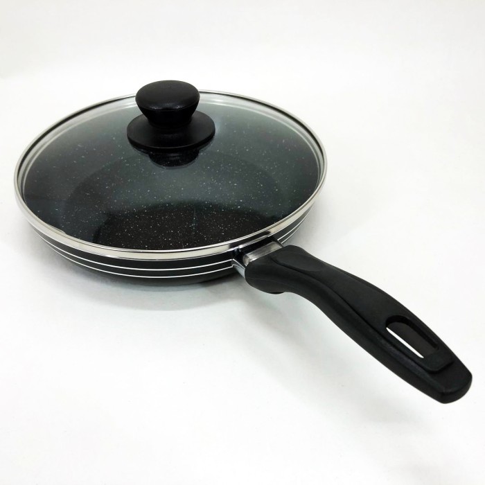 Антипригарна сковорода для овочів UNIQUE UN-5163 22см, Сковорода для індукційних варильних панелей MY-29