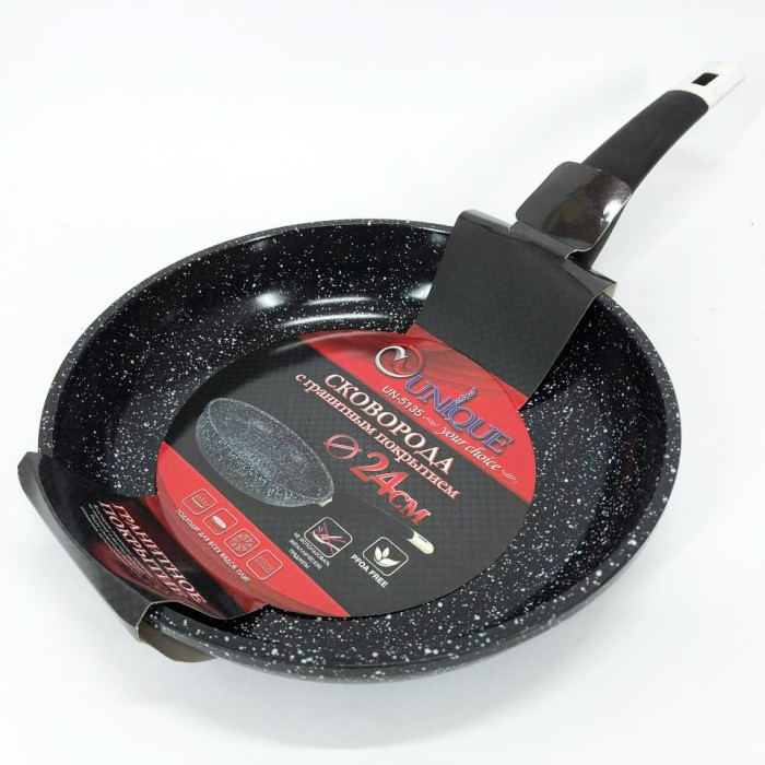 Сковорода з антипригарним покриттям внутрішньої поверхні, Сковорода для готування на індукційній плиті SD-67