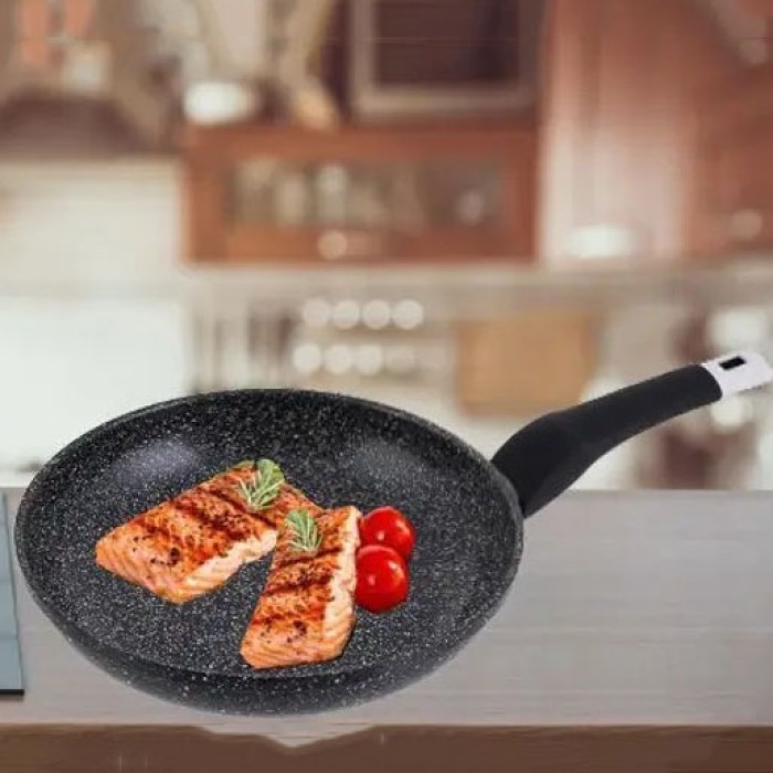 Сковорода якісна зручна на кухню, Сковорода для легкого приготування для газової плити SL-88