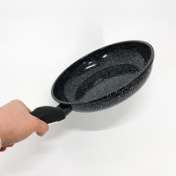 Сковорода якісна зручна на кухню, Сковорода для легкого приготування для газової плити SL-88