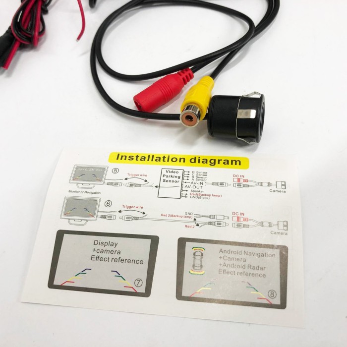 Автокамера UKC 18.5mm HD-28