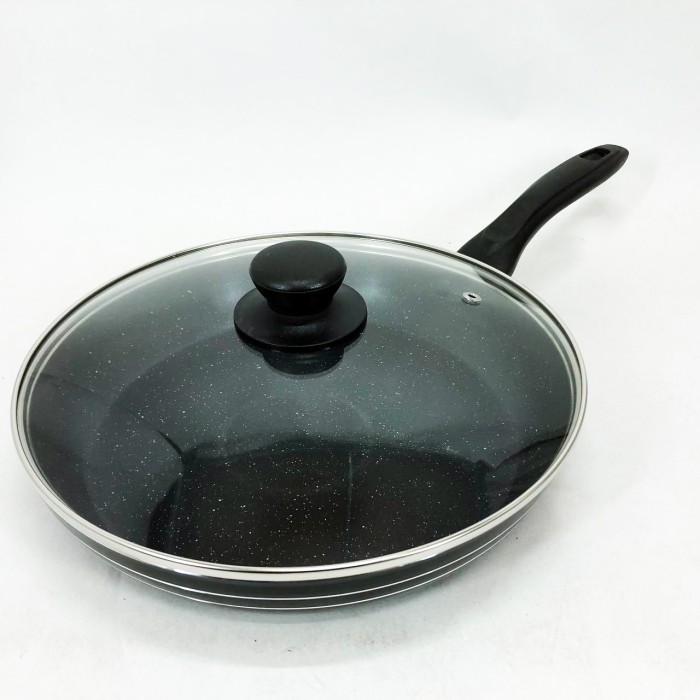 Сковорода якісна на плиту UNIQUE, Нова алюмінієва сковорода кухонна для кухні FC-17