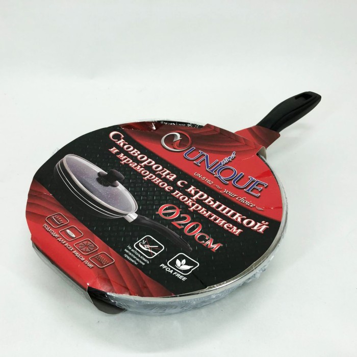 Зручна у використанні сковорода, Сковороди без масла, Якісна сковорода для смаження KT-77