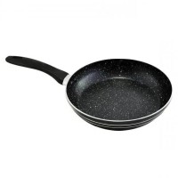 Антипригарна сковорода для овочів UNIQUE, Сковорода з алюмінієвим корпусом глибока алюміній OZ-10