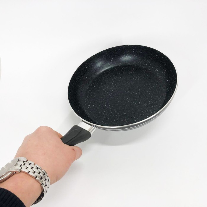 Сковорода зручна для приготування UNIQUE UN-5153 22 см, Сковорода фірмова Зручна для порцій NL-24