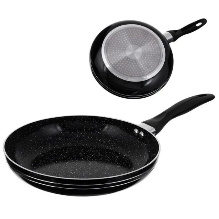 Сковорода гриль зручна, Практична сковорода для кухні, Алюмінієві сковорідки з антипригарним покриттям TW-29