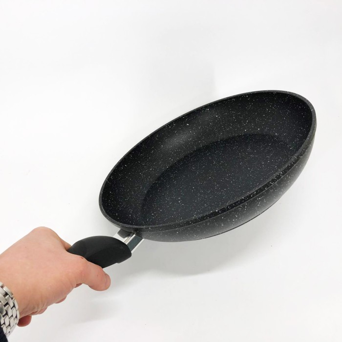 Кована алюмінієва сковорода, Сковорода зручна для кухні, Сковорода з товстим дном надовго JD-92