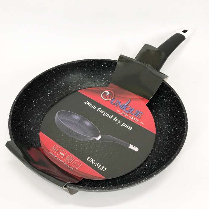 Кована алюмінієва сковорода, Сковорода зручна для кухні, Сковорода з товстим дном надовго JD-92