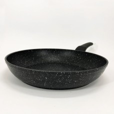 Сковорода з легкого алюмінію UNIQUE UN-5137 28 см, Кулінарна сковорода з антипригарним покриттям NI-96