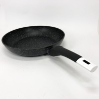 Сковорода якісна зручна на кухню UNIQUE UN-5137 28 см, Сковорода для кухаря глибока алюміній VD-26