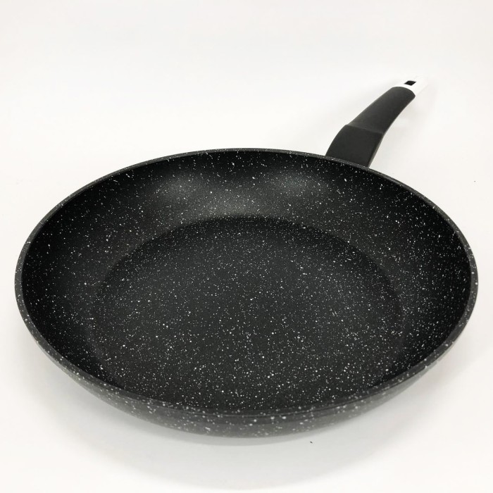 Сковорода якісна зручна на кухню UNIQUE UN-5137 28 см, Сковорода для кухаря глибока алюміній VD-26