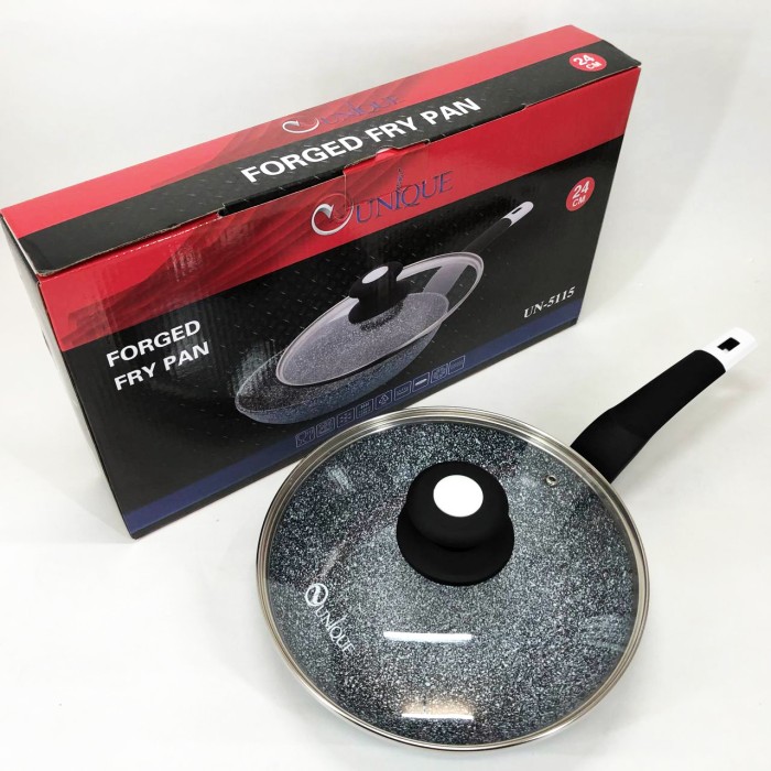 Антипригарна сковорода для овочів, Сковорода з ручкою алюміній зручна для приготування NX-77