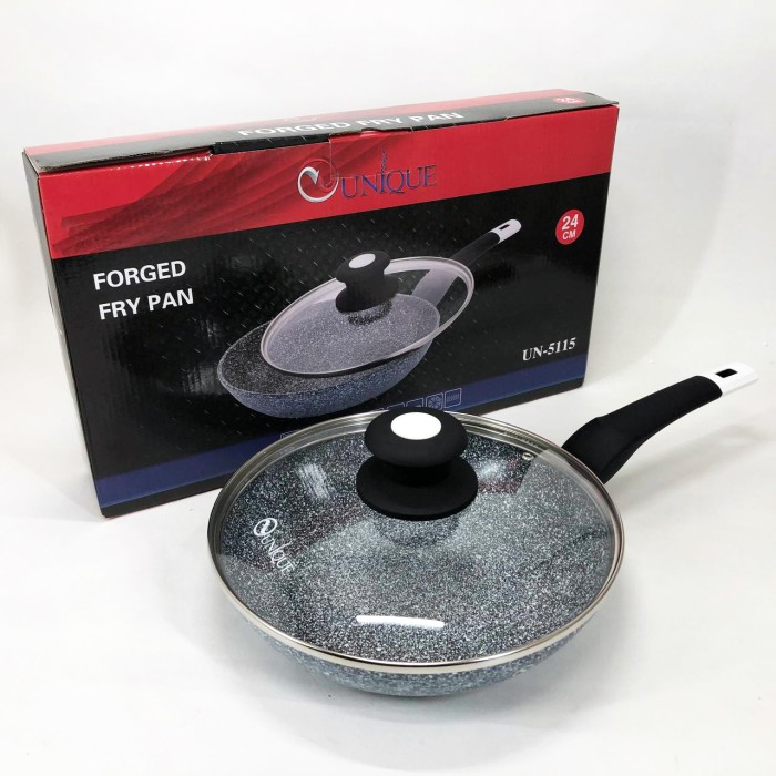 Антипригарна сковорода для овочів, Сковорода з ручкою алюміній зручна для приготування NX-77