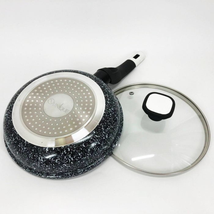 Сковорода кухонна для кухні UNIQUE, Алюмінієві каструлі з антипригарним покриттям DW-94