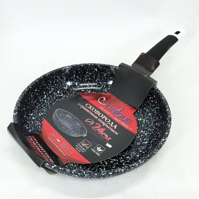 Міцна сковорідка з антипригарним покриттям, Сковорода кухонна для кухні, Алюмінієва каструля-сковорода JK-66