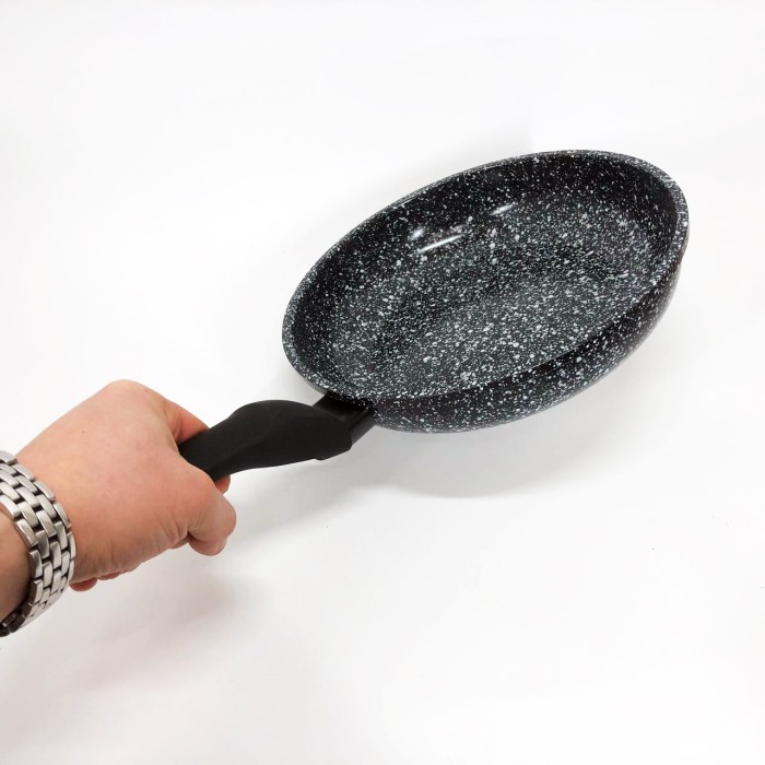 Зручна сковорода для щоденного використання Unique, Якісна алюмінієва антипригарна сковорода QY-20