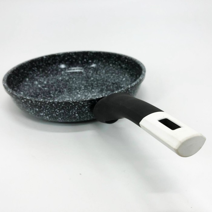 Практична сковорідка Unique, Сковорода глибока для дому, Міцна сковорідка з антипригарним покриттям QI-15