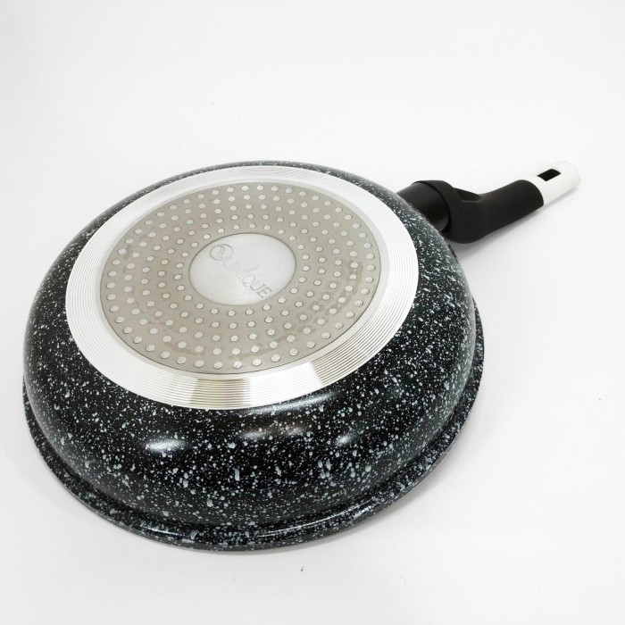 Практична сковорідка Unique, Сковорода глибока для дому, Міцна сковорідка з антипригарним покриттям QI-15