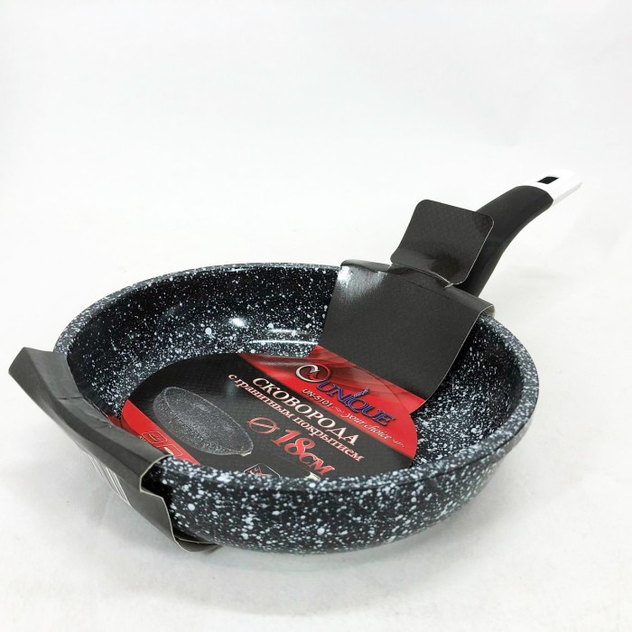 Нова алюмінієва сковорода, Глибока сковорода для індукційної плити якісна гриль FM-26