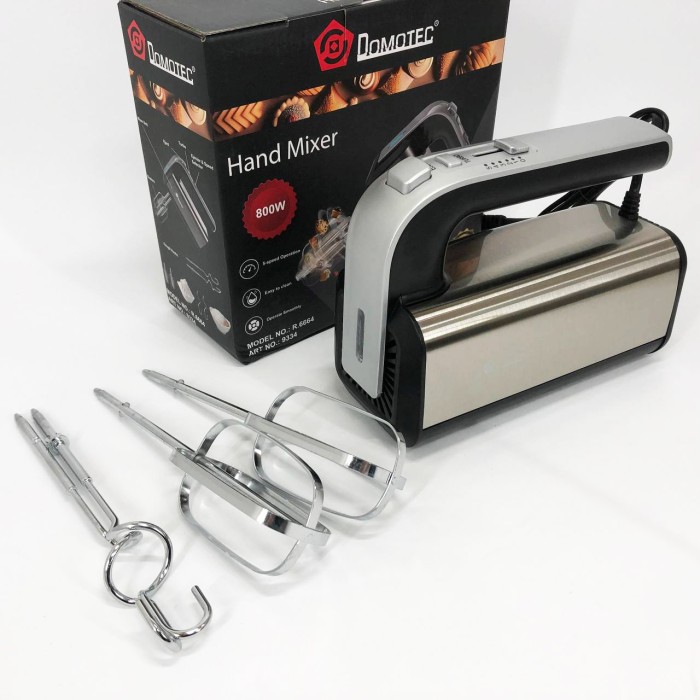 Ручний міксер для професійної кухні Domotec R.6664, Міксер для домашнього кондитера EK-23