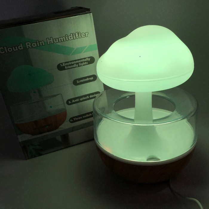 Міні-зволожувач повітря іонізатор Cloud Rain Humidifier, Хороший зволожувач повітря для дитячої кімнати XV-91