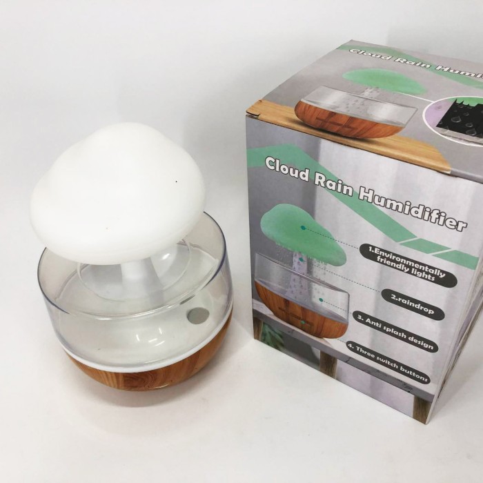 Зволожувач повітря арома Cloud Rain Humidifier, Аромадифузор зволожувач повітря LC-541 з підсвічуванням