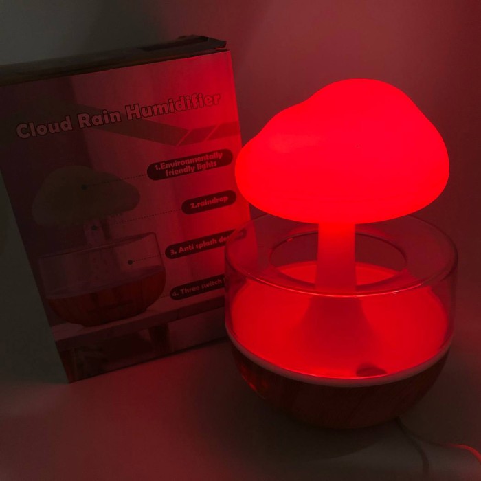 Зволожувач повітря арома Cloud Rain Humidifier, Аромадифузор зволожувач повітря LC-541 з підсвічуванням