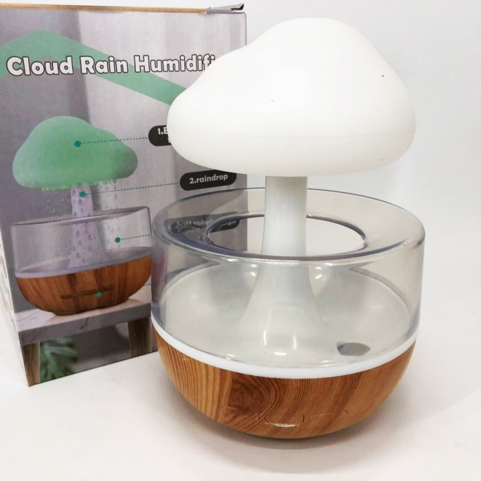 Зволожувач повітря арома Cloud Rain Humidifier, Аромадифузор зволожувач повітря LC-541 з підсвічуванням