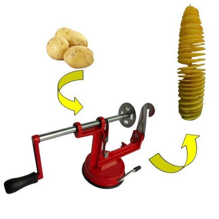Машинка для різання картоплі спіраллю SPIRAL POTATO SLICER HF-24