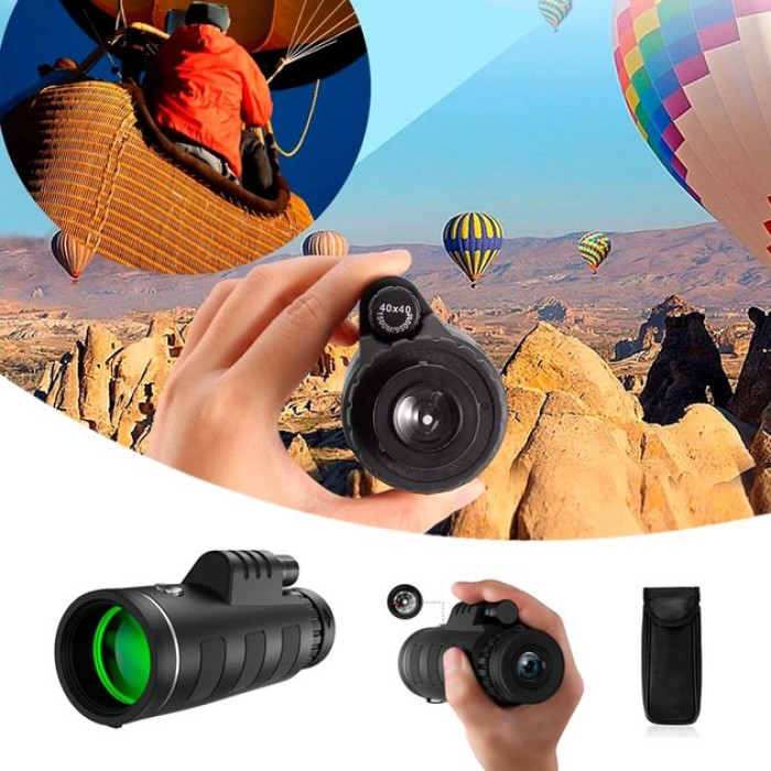 Монокуляр UN-3012 40X60 надпотужний легкий компактний з подвійним фокусуванням AZ-32