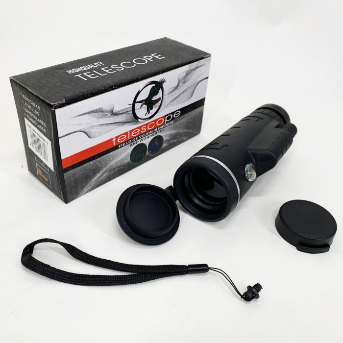 Монокуляр UN-3012 40X60 надпотужний легкий компактний з подвійним фокусуванням AZ-32