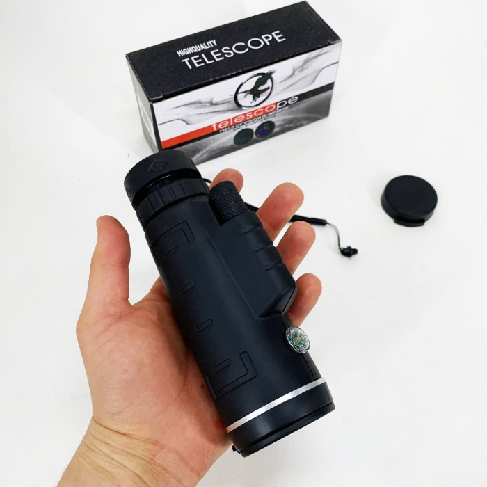 Монокуляр UN-3012 40X60 надпотужний легкий компактний з подвійним фокусуванням AZ-32