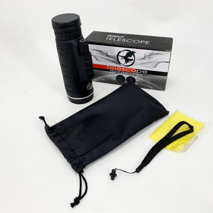 Монокуляр UN-3012 40X60 надпотужний легкий компактний з подвійним фокусуванням CP-45