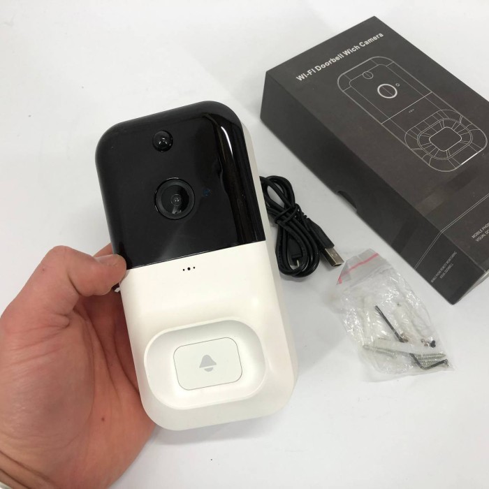 Камера з нічним режимом SMART DOORBELL X5 wifi, Wifi камера спостереження з віддаленим доступом HZ-68