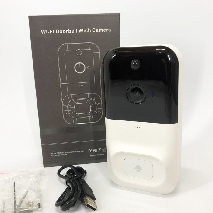 Камера з нічним режимом SMART DOORBELL X5 wifi, Wifi камера спостереження з віддаленим доступом HZ-68