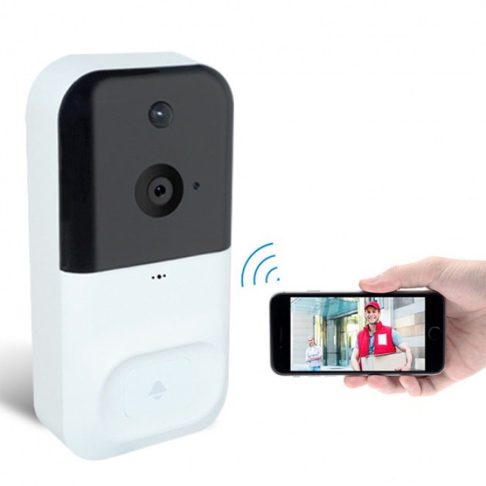 Камера з нічним режимом SMART DOORBELL X5 wifi, Wifi камера спостереження з віддаленим доступом HZ-68