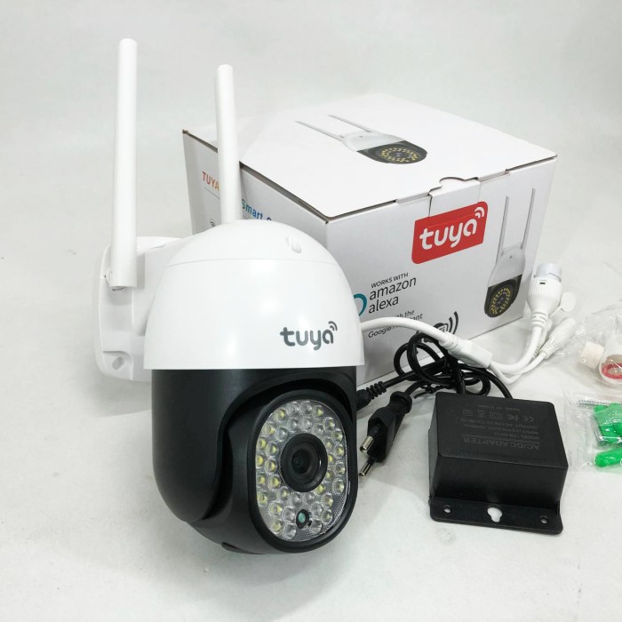 Камера відеоспостереження з динаміками CAMERA C18 TUYA APP WIFI IP 3.0mp, Вуличні камери GS-467 для дому