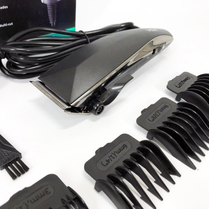 Електронна машинка для стрижки VGR V-033, Тример для стрижки волосся потужний Тример скронь PL-66