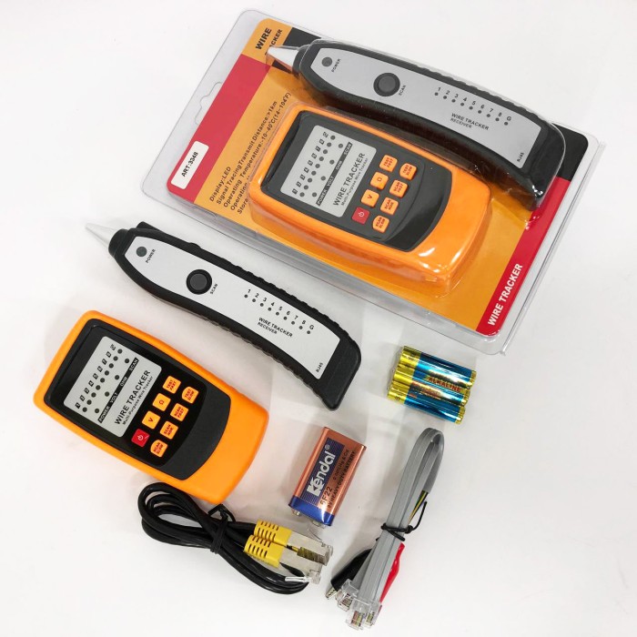 Кабельний LAN тестер трасошукач Веnеtесh GМ 6О з роз'ємами RJ-11 і RJ-45 шукач дротів індикатор проводки UY-96