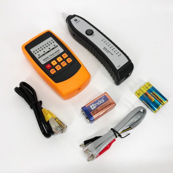 Кабельний LAN тестер трасошукач Веnеtесh GМ 6О з роз'ємами RJ-11 і RJ-45 шукач дротів індикатор проводки UY-96