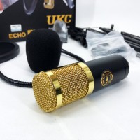 Мікрофон Студійний конденсаторний Music DJ. M-800U зі стійким та вітрозахистом XG-92