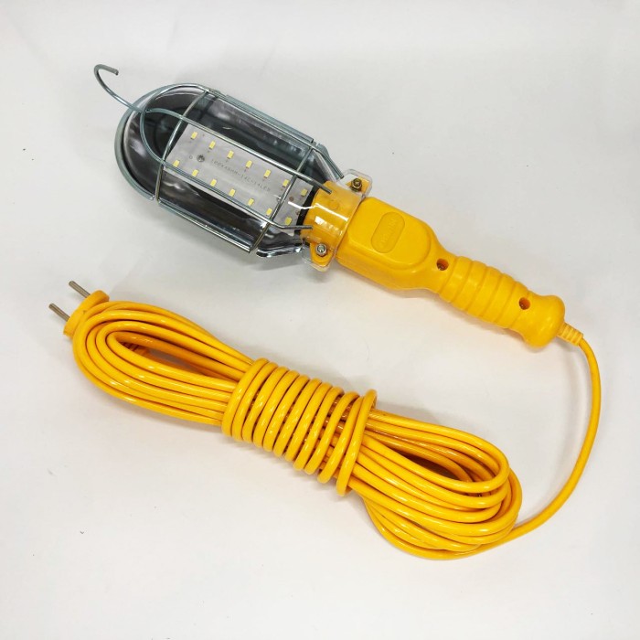 Ліхтар переносний WORKING PLD-9014 від мережі 220V, кабель 10м, гак CE-364 для підвішування