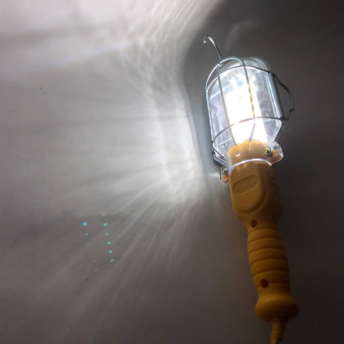 Ліхтар переносний WORKING PLD-9014 від мережі 220V, кабель 10м, гак для підвішування OB-14