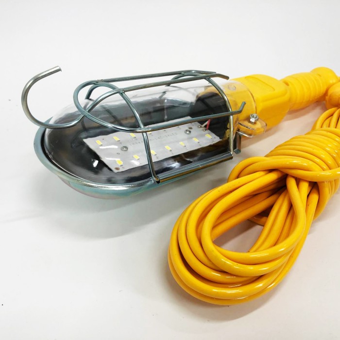 Ліхтар переносний WORKING PLD-9014 від мережі 220V, кабель 10м, гак для підвішування OB-14
