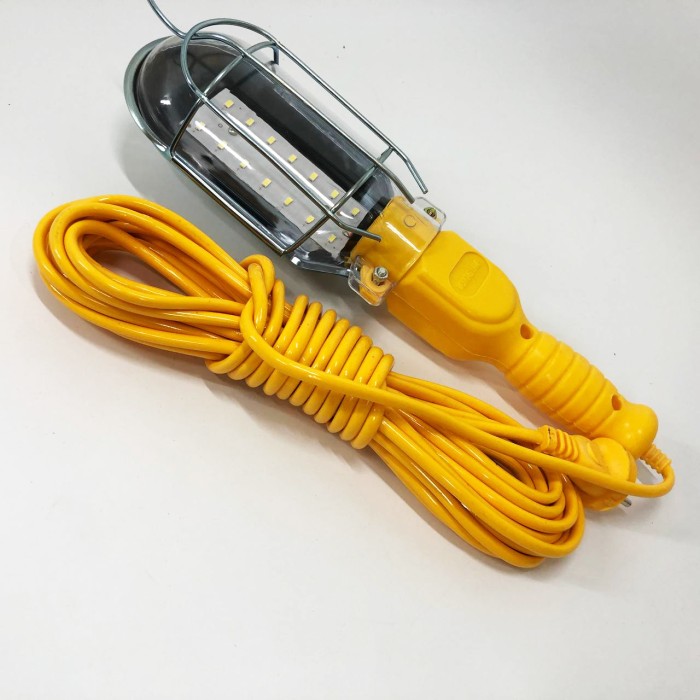 Ліхтар переносний WORKING PLD-9014 від мережі 220V, кабель 10м, гак для підвішування OB-14