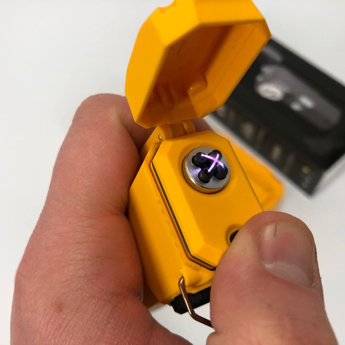 Usb запальничка з електроімпульсом D51-COB, Електронна імпульсна запальничка USB DQ-19